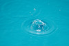 Fun with Water : Just trying my luck to capture drops of water in midair :)